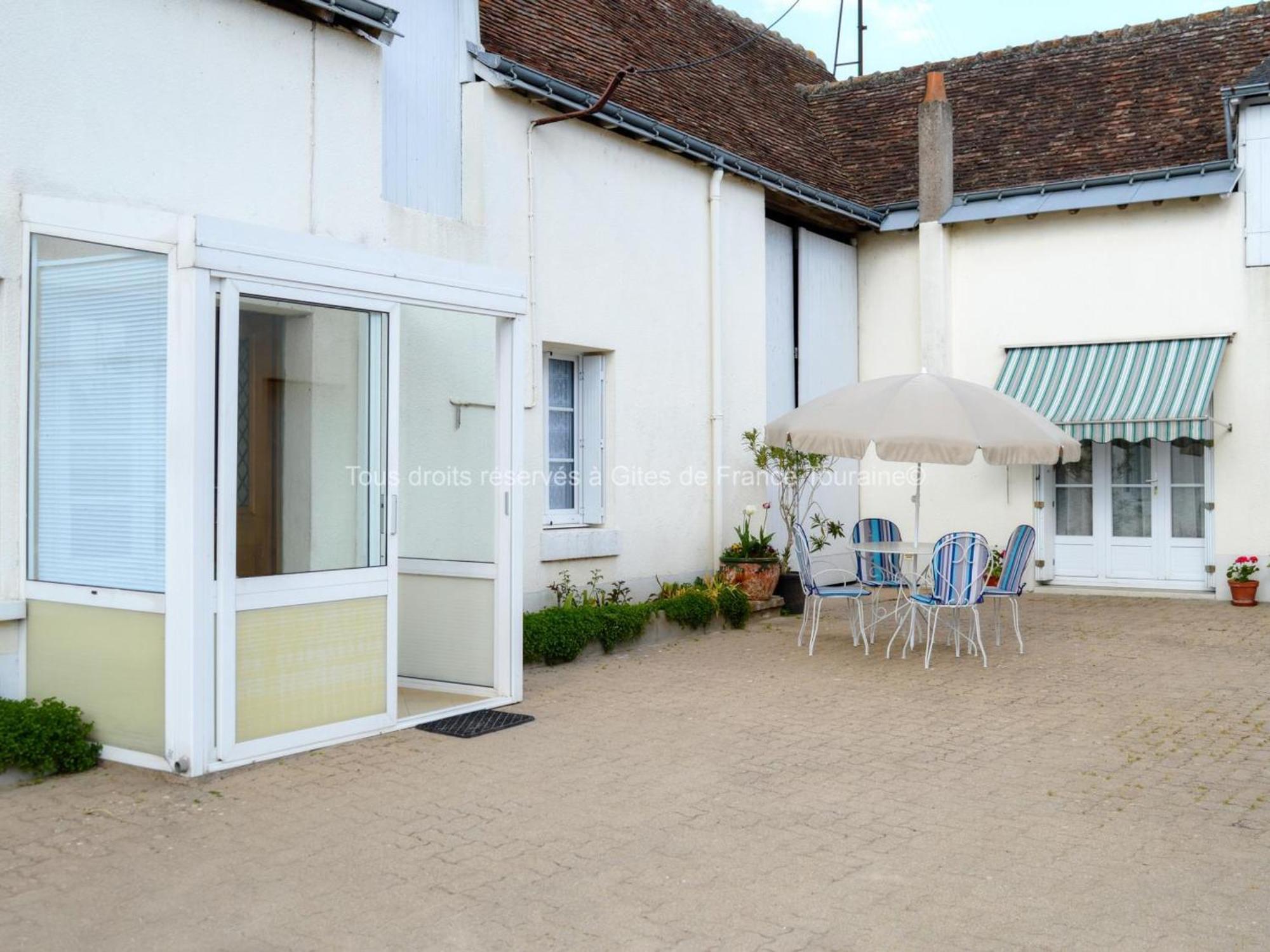 Gite Charmant Pres De Tours Et Amboise Avec Wi-Fi, Cour Privative, Garage A Velos, Accepte Animaux - Fr-1-381-503 Vernou-sur-Brenne Bagian luar foto