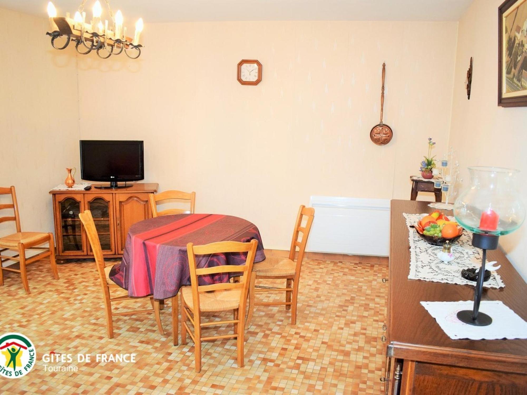 Gite Charmant Pres De Tours Et Amboise Avec Wi-Fi, Cour Privative, Garage A Velos, Accepte Animaux - Fr-1-381-503 Vernou-sur-Brenne Bagian luar foto